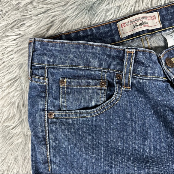 Levi Strauss Signature Stretch Low-rise Bootcut Jeans Woman’s 6M - Picture 3 of 11